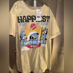 Bluey Tshirt Size Medium